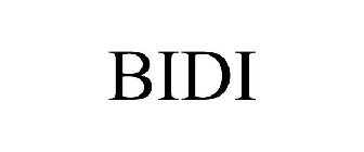 BIDI