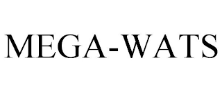 MEGA-WATS