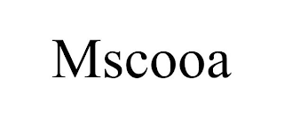 MSCOOA