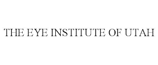 THE EYE INSTITUTE OF UTAH