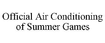 OFFICIAL AIR CONDITIONING OF SUMMER GAMES