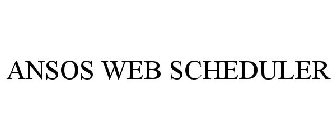 ANSOS WEB SCHEDULER