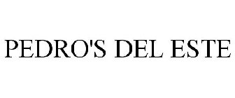 PEDRO'S DEL ESTE