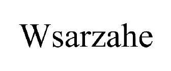 WSARZAHE