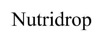 NUTRIDROP