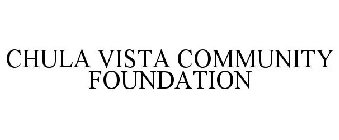 CHULA VISTA COMMUNITY FOUNDATION