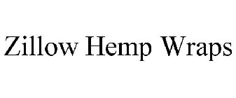 ZILLOW HEMP WRAPS