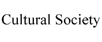 CULTURAL SOCIETY