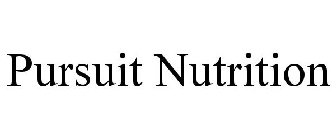 PURSUIT NUTRITION