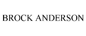 BROCK ANDERSON