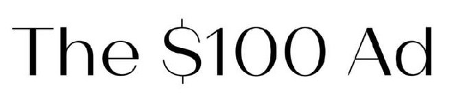 THE $100 AD