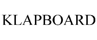 KLAPBOARD