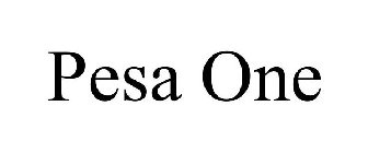 PESA ONE