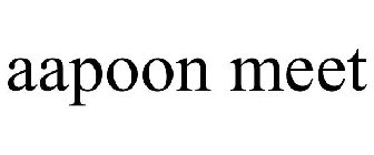 AAPOON MEET