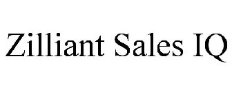 ZILLIANT SALES IQ