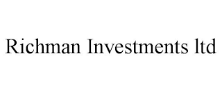 RICHMAN INVESTMENTS LTD