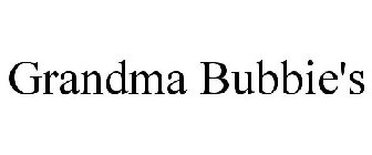 GRANDMA BUBBIE'S