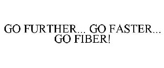 GO FURTHER... GO FASTER... GO FIBER!