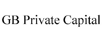 GB PRIVATE CAPITAL