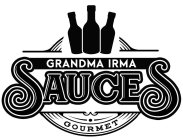 GRANDMA IRMA SAUCES GOURMET