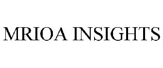 MRIOA INSIGHTS
