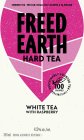 BREWED TEA PER CAN (355 ML) 100 CALORIES & 3G SUGAR FREED EARTH HARD TEA WHITE TEA WITH RASPBERRY SUSTAINABLY SOURCED TEA 100 CALORIES PER CAN (355 ML) 4.5%ALC./VOL. 355 ML VODKA ALCOHOLIC BEVERAGE