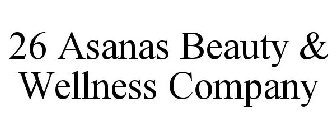 26 ASANAS BEAUTY & WELLNESS COMPANY