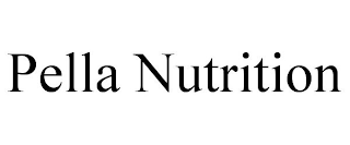 PELLA NUTRITION