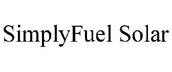 SIMPLYFUEL SOLAR