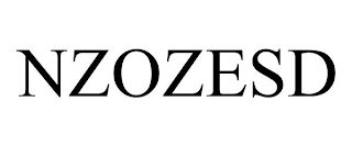 NZOZESD