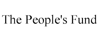 THE PEOPLE'S FUND