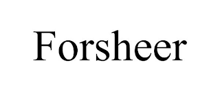 FORSHEER