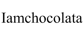 IAMCHOCOLATA