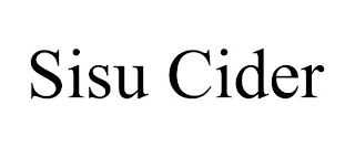 SISU CIDER