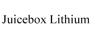 JUICEBOX LITHIUM