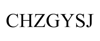 CHZGYSJ