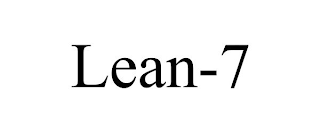 LEAN-7