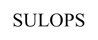 SULOPS