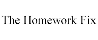 THE HOMEWORK FIX