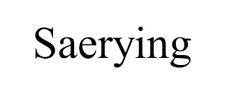 SAERYING