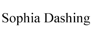 SOPHIA DASHING