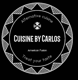 ALTERNATIVE CUISINE CUISINE BY CARLOS AMERICAN FUSION TREAT YOUR TASTE