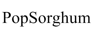 POPSORGHUM