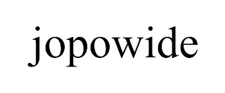 JOPOWIDE