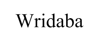 WRIDABA