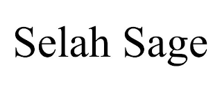 SELAH SAGE