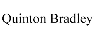 QUINTON BRADLEY