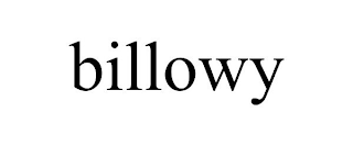 BILLOWY