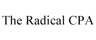 THE RADICAL CPA