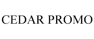 CEDAR PROMO